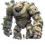 Mud Golem V2 Vinyl Car Decal Sticker – Waterproof & UV-Resistant 