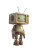 Rusty Mini Robot Vinyl Car Decal Sticker – Waterproof & UV-Resistant 