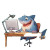 Smiling Office Shark Vinyl Car Decal Sticker – Waterproof & UV-Resistant 