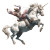 Surreal Bronco Unicorn Vinyl Car Decal Sticker – Waterproof & UV-Resistant 