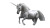 Unicorn In Meadow Vinyl Car Decal Sticker – Waterproof & UV-Resistant 