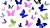 Colorful Butterflies V2 Vinyl Car Decal Sticker – Waterproof & UV-Resistant 
