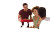 Italian Family Dinner Vinyl Car Decal Sticker – Waterproof & UV-Resistant 