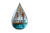 Mindful Water Droplet Vinyl Car Decal Sticker – Waterproof & UV-Resistant 