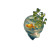 Little Gold Fish Vinyl Car Decal Sticker – Waterproof & UV-Resistant 
