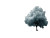 Futuristic Leafy Tree Vinyl Car Decal Sticker – Waterproof & UV-Resistant 