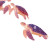 Floral Sea Turtles Vinyl Car Decal Sticker – Waterproof & UV-Resistant 