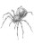 Cyborg Spider Blueprint Vinyl Car Decal Sticker – Waterproof & UV-Resistant 