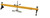 Ultimate Engine Support Bar | Fits Front Wheel Drive Vehicles | 40-54" Width | 12" Travel | 700lb Capacity
