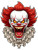 Horror Movie Clown Vinyl Car Decal Sticker – Waterproof & UV-Resistant 