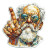 Rebel Old Man Vinyl Car Decal Sticker – Waterproof & UV-Resistant 