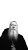 Hermit Monk Portrait Vinyl Car Decal Sticker – Waterproof & UV-Resistant 