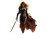Red-Haired Warrior V5 Vinyl Car Decal Sticker – Waterproof & UV-Resistant 