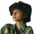 Camouflaged Woman Vinyl Car Decal Sticker – Waterproof & UV-Resistant 