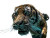 Underwater Tiger V2 Vinyl Car Decal Sticker – Waterproof & UV-Resistant 