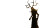 Terrifying Wendigo Creature Vinyl Car Decal Sticker – Waterproof & UV-Resistant 