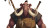 Defiant Loxodon Warrior Vinyl Car Decal Sticker – Waterproof & UV-Resistant 