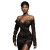 Ebony Fashion Model V2 Vinyl Car Decal Sticker – Waterproof & UV-Resistant 