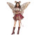 Rat Fairy Girl Vinyl Car Decal Sticker – Waterproof & UV-Resistant 