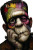 Frankenstein Monster V2 Vinyl Car Decal Sticker – Waterproof & UV-Resistant 