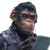 Tech-Savvy Chimpanzee Vinyl Car Decal Sticker – Waterproof & UV-Resistant 