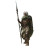 Desert Druid Warrior Vinyl Car Decal Sticker – Waterproof & UV-Resistant 