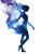 Watercolor Dancer Vinyl Car Decal Sticker – Waterproof & UV-Resistant 