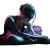 Gothic Ballerina V2 Vinyl Car Decal Sticker – Waterproof & UV-Resistant 