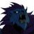 Purple Spiked Beast Vinyl Car Decal Sticker – Waterproof & UV-Resistant 