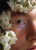 Floral Face Art Vinyl Car Decal Sticker – Waterproof & UV-Resistant 