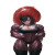 Muscular Demon Girl Vinyl Car Decal Sticker – Waterproof & UV-Resistant 