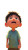 Surprised Pixar Boy Vinyl Car Decal Sticker – Waterproof & UV-Resistant 