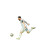 Messi Corner Kick V2 Vinyl Car Decal Sticker – Waterproof & UV-Resistant 