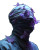 Ethereal Fabric Portrait Vinyl Car Decal Sticker – Waterproof & UV-Resistant 