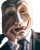 Masked Corporate Worker Vinyl Car Decal Sticker – Waterproof & UV-Resistant 