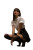 Asian Girl Reading V2 Vinyl Car Decal Sticker – Waterproof & UV-Resistant 