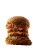 Towering Burger Vinyl Car Decal Sticker – Waterproof & UV-Resistant 