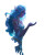 Celestial Mermaid Priestess Vinyl Car Decal Sticker – Waterproof & UV-Resistant 