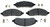 2004-2007 Raybestos Brake Pad | Mercury Monterey & Ford Freestar R-Line Ceramic Set