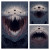 Abyssal Devourer Vinyl Car Decal Sticker – Waterproof & UV-Resistant 