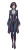Naval Officer Girl Vinyl Car Decal Sticker – Waterproof & UV-Resistant 