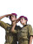 Saluting Idf Soldiers V2 Vinyl Car Decal Sticker – Waterproof & UV-Resistant 