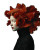 Woman With Betta Hair Vinyl Car Decal Sticker – Waterproof & UV-Resistant 