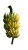 Banana Bunch Vinyl Car Decal Sticker – Waterproof & UV-Resistant 
