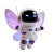3D Astronaut Butterfly Vinyl Car Decal Sticker – Waterproof & UV-Resistant 