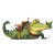 Evil Cartoon Crocodile Vinyl Car Decal Sticker – Waterproof & UV-Resistant 