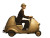 Dieselpunk Gentleman Vinyl Car Decal Sticker – Waterproof & UV-Resistant 