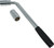 Chrome Vanadium Lug Nut Wrench | Telescoping Handle Extends to 19 Inches | 1/2 Inch Drive | Durable Chrome Plated Steel