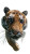 Attacking Tiger V2 Vinyl Car Decal Sticker – Waterproof & UV-Resistant 