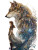 Woman And Wolf V3 Vinyl Car Decal Sticker – Waterproof & UV-Resistant 
